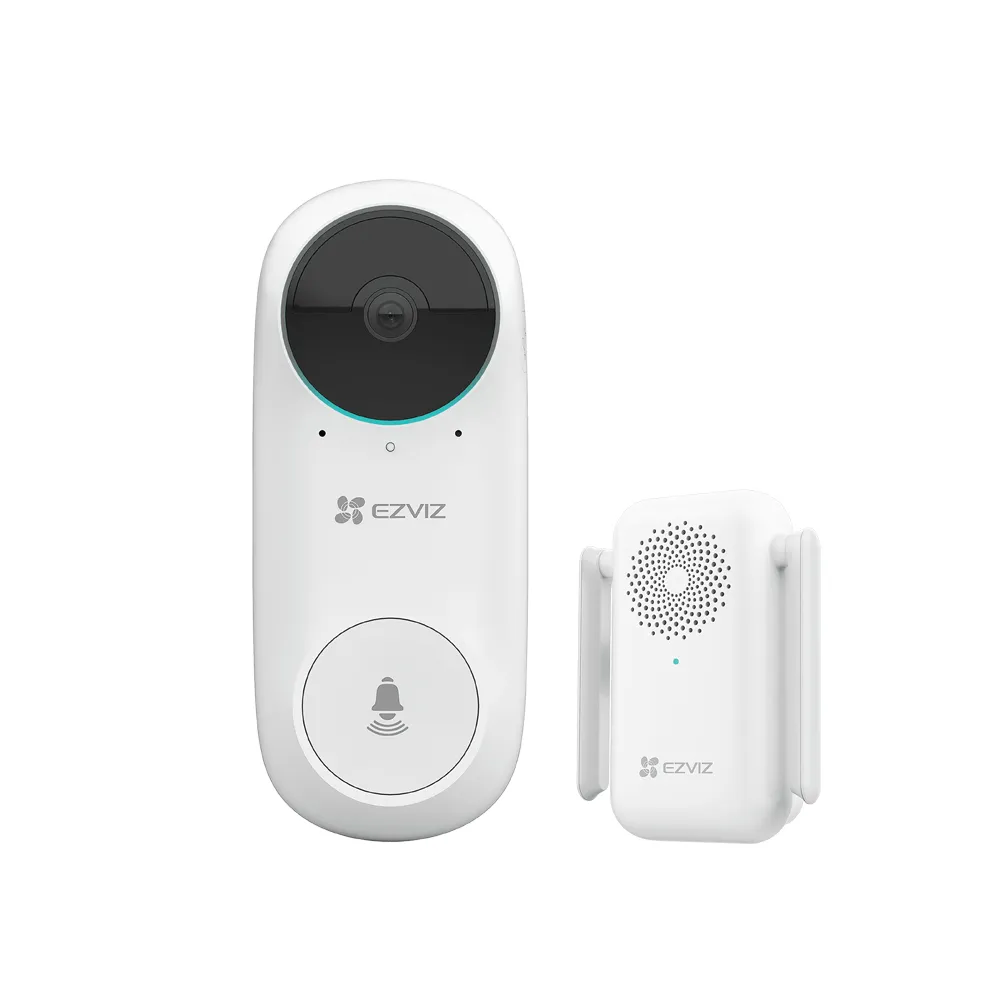 EZVIZ DB2C kit, Hvit, 65 dB, Hjem, 1 stykker, 1 stykker, 100°