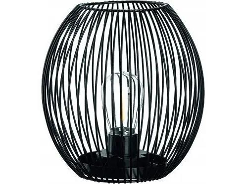 Leonardo LED-lanterne svart 18 cm CASOLARE