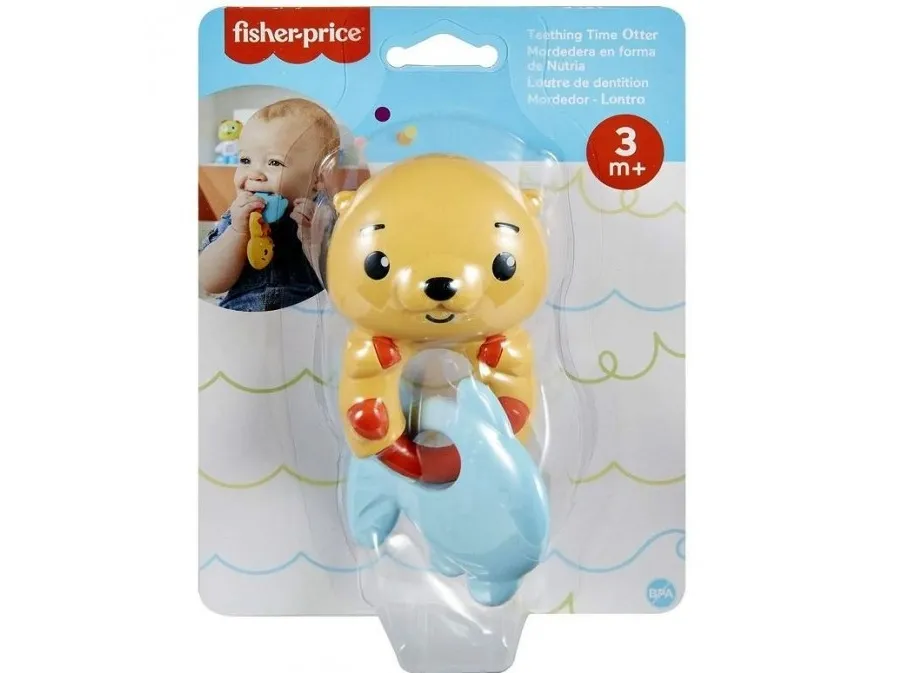 Glad Otter Teether Rattle