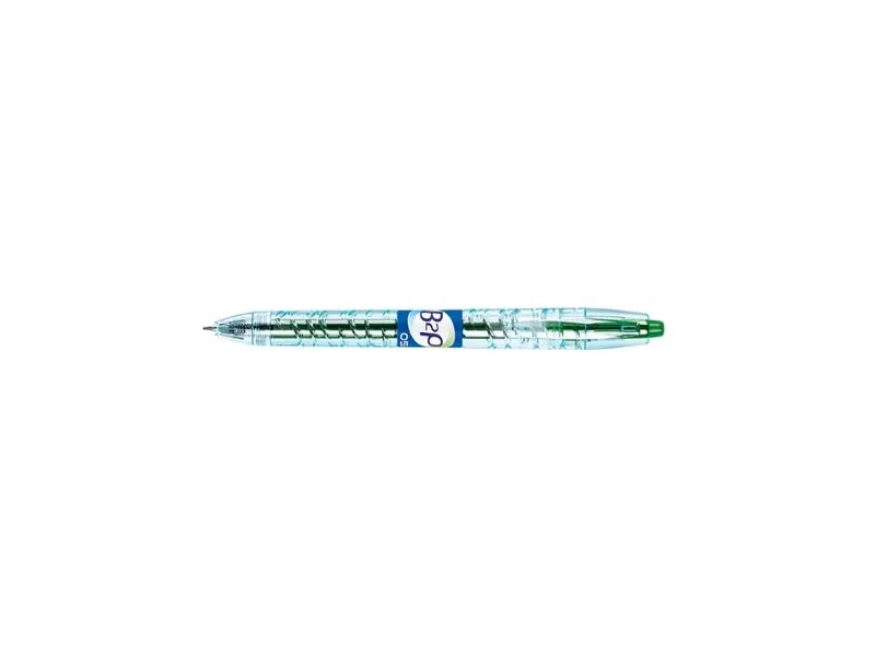 Gelpen, Pilot BeGreen B2P, 0,5 mm, grøn, pakke a 10 stk