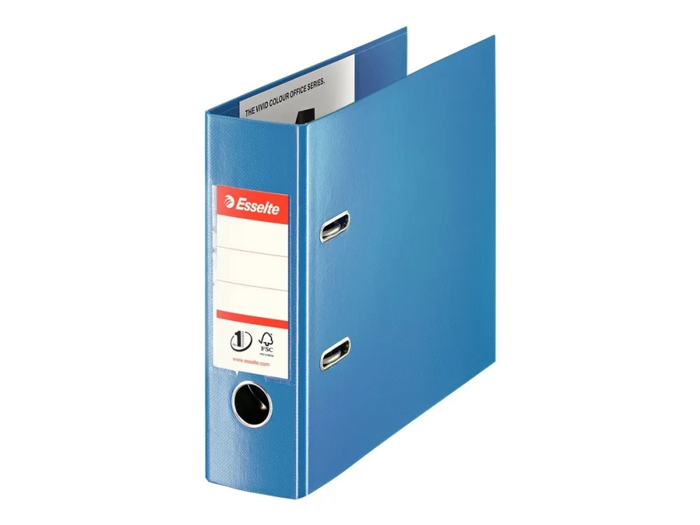 Esselte No.1 Bank spak perm A5 75mm blå (10K167C)