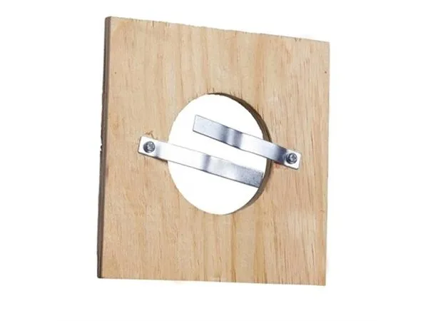 Flydende Beslag til PL-Dåse, Mål: 150 x 150 x 8 mm