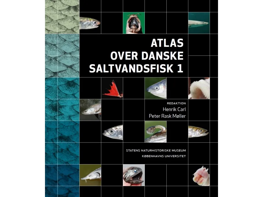 Atlas over danske saltvannsfisker | Redaksjon Henrik Carl & Peter Rask Møller | Språk: Dansk