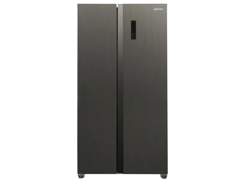 MPM -563-SBS-14/N, Frittstående, Amerikansk dør, Rustfritt stål, 2 dører, Berøringskontroll, LCD