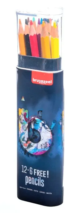 Bruynzeel 60212018, Flerfarget, 18 stykker