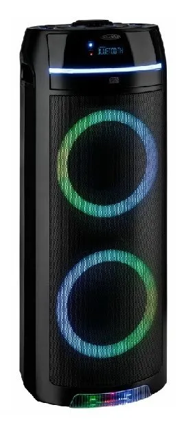 Reflexion PS10BTCD, 480 W, Trådløs, 2,402 - 2,48 GHz, A2DP, AVRCP, Party-høyttaler, Svart