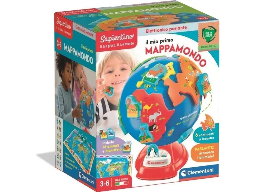 Clementoni Preschooler's Interactive Globe 50757