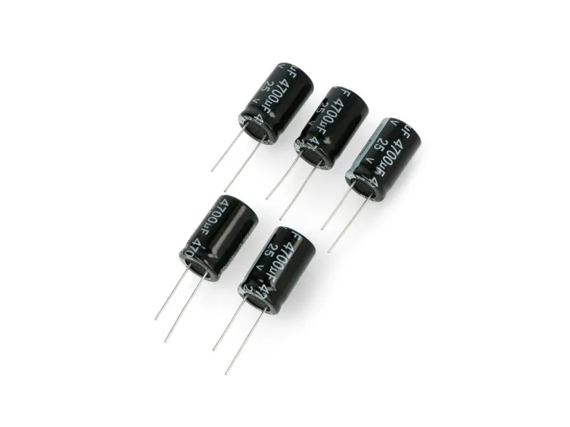 Oem elektrolytisk kondensator 4700uF/25V 16x25mm 105C THT - 5 stk.