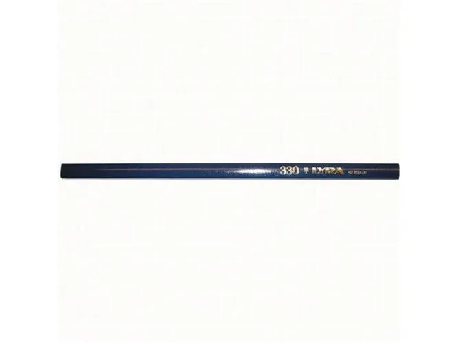 Tømrerblyant 330 blå HB oval 240mm
