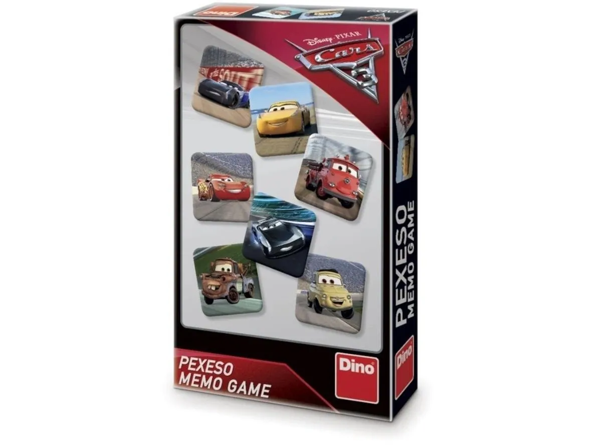 Memory memo Disney Pixar Cars