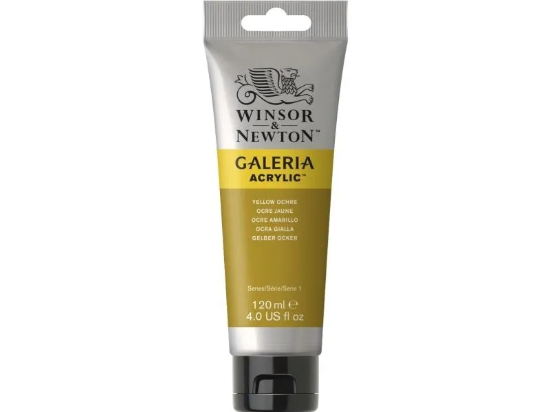 Galeria akryl 120 ml gul oker 744