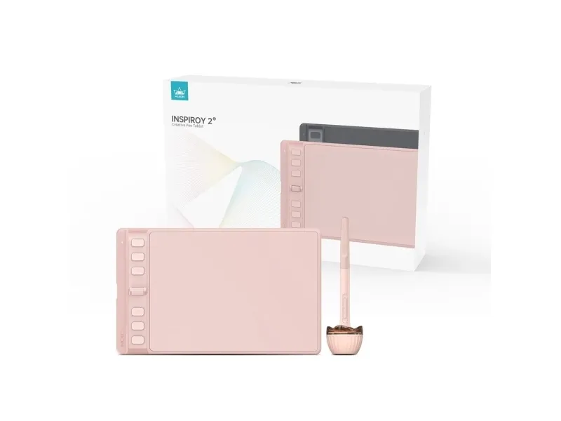 Grafisk nettbrett Huion Inspiroy 2S Pink