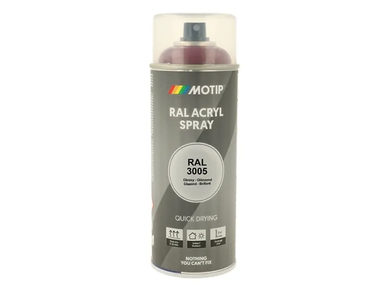 Motip Ral 3005 high gloss wine red