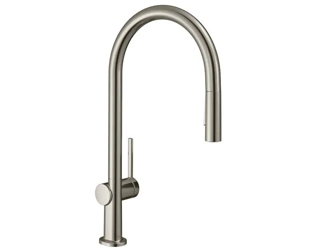 hansGrohe Talis M54 køkkenarmatur 210 2jet med udtræk, steel