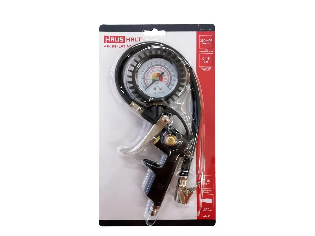 Purškikl oro su žarn manometer, HUSHOLDNING, TG-2