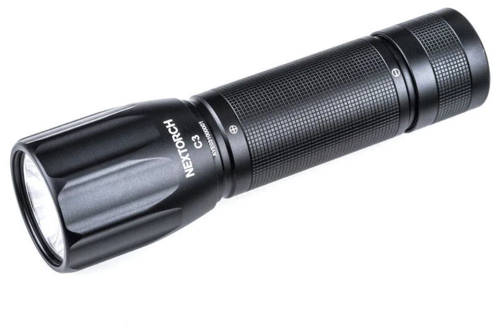 NEXTORCH lommelykt C3, 3xAAA, 380 lm/190 m