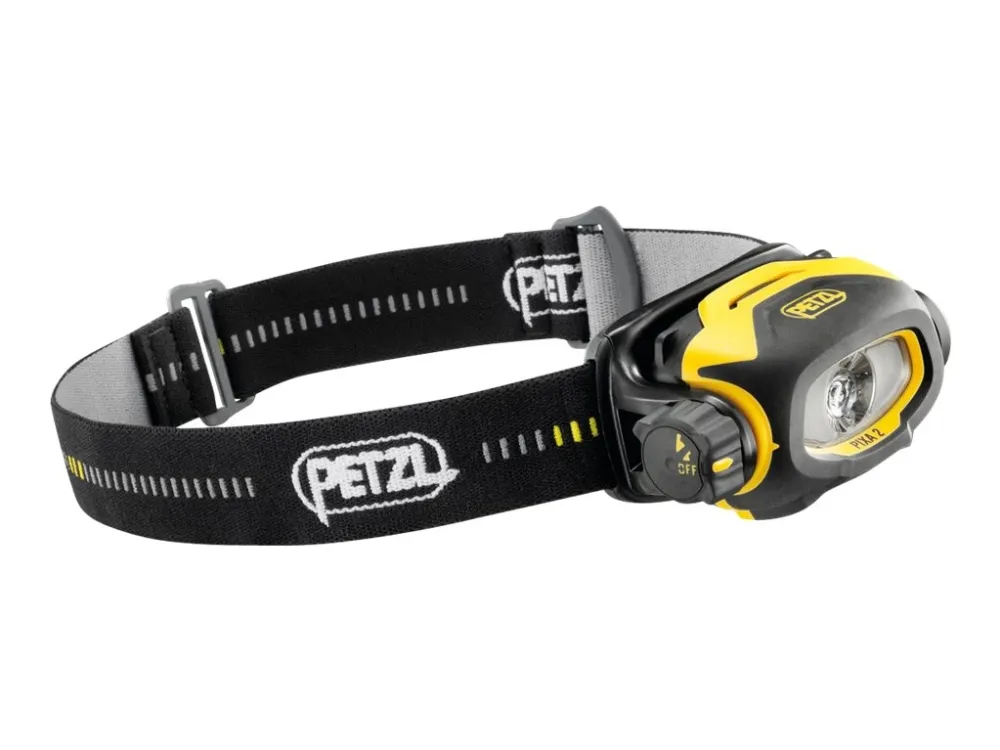 Petzl PIXA 2 - Hodelykt - LED - 2-modus - svart/gul
