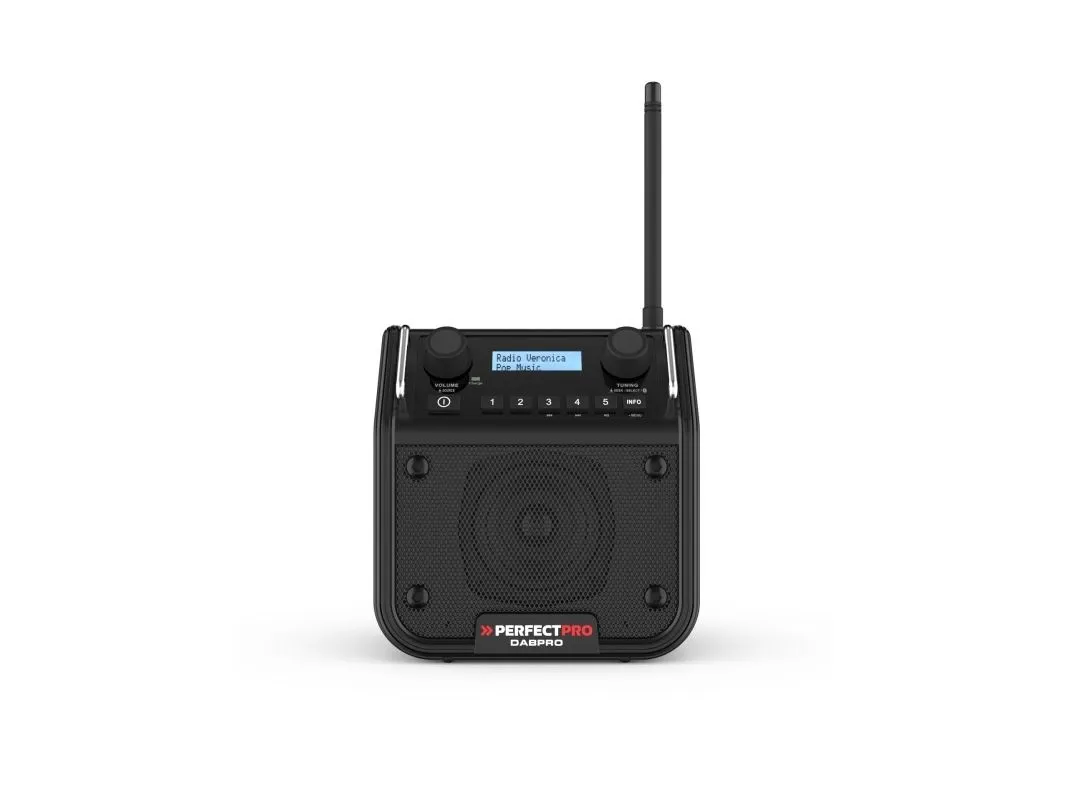 Perfectpro DABPRO, Bærbar, Digitalt, DAB+, FM, 4 W, 1-veis, 7,62 cm