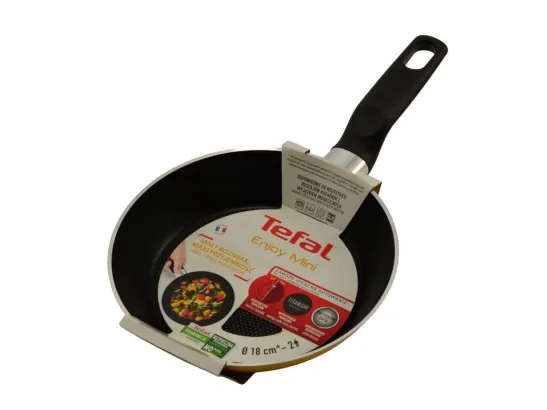 Tefal Enjoy Mini 18 cm non-stick stekepanne – gul, Thermo-Spot-indikator, tåler oppvaskmaskin (B4270153)