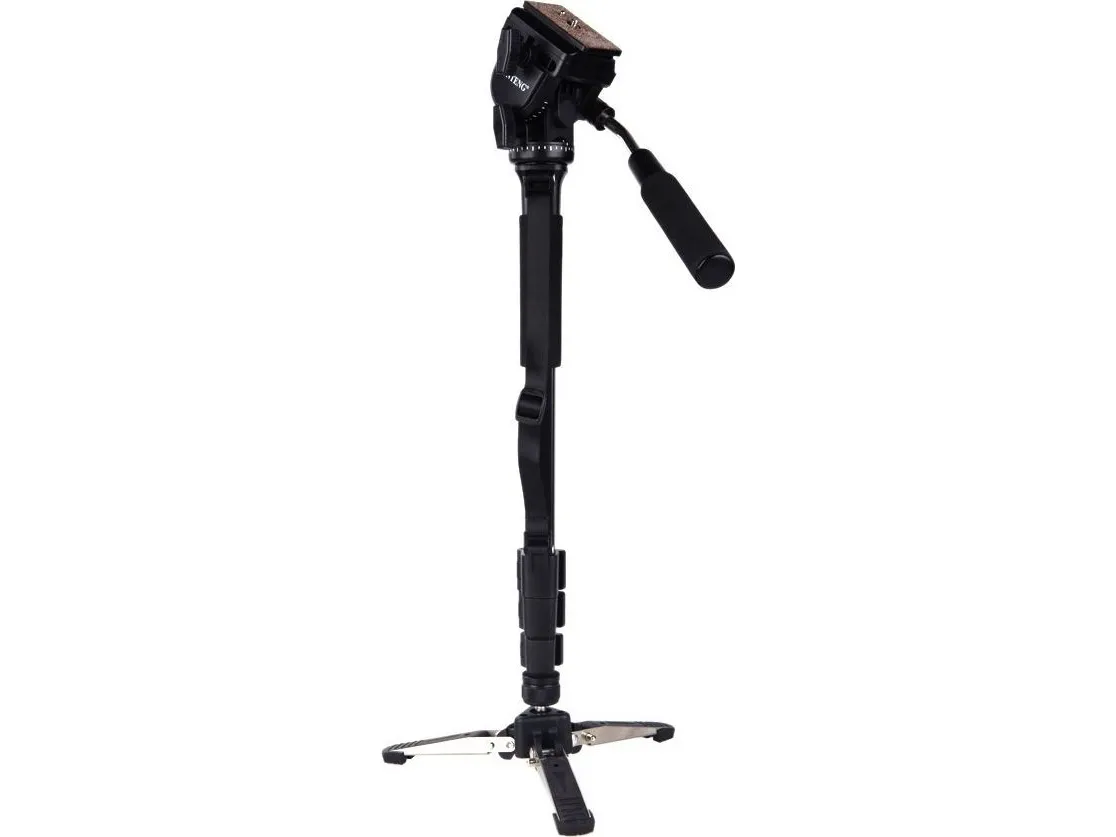 YUNTENG Monopod 2in1 med ben og oljehode / video / Gopro Hero 7
