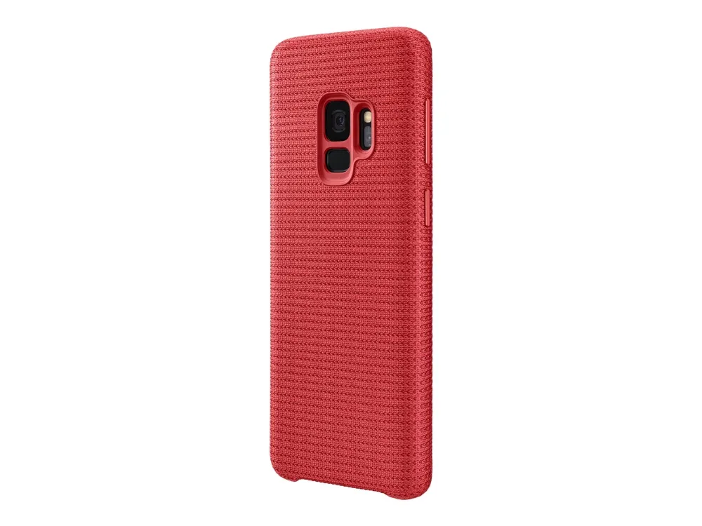 Samsung Hyperknit Cover EF-GG960 - Beskyttende deksel for mobiltelefon - rød - for Galaxy S9, S9 Deluxe Edition