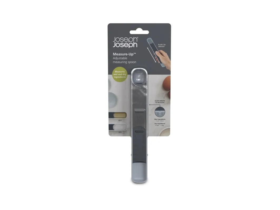 Joseph Joseph Measure-Up blå, justerbar måleskje