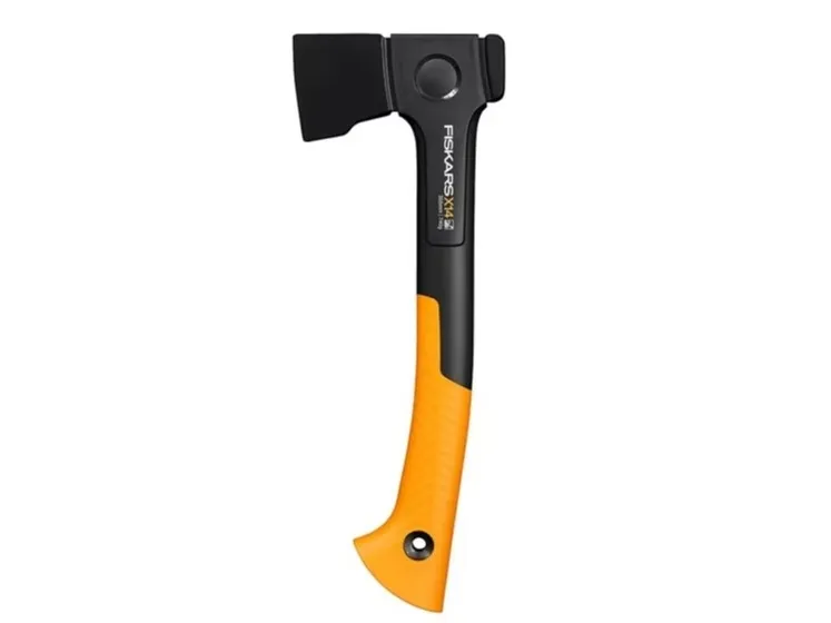 Fiskars X14, Enkel øks, Øks for kutting, 1 stykker, Sort, Oransje, 355 mm, 13 cm