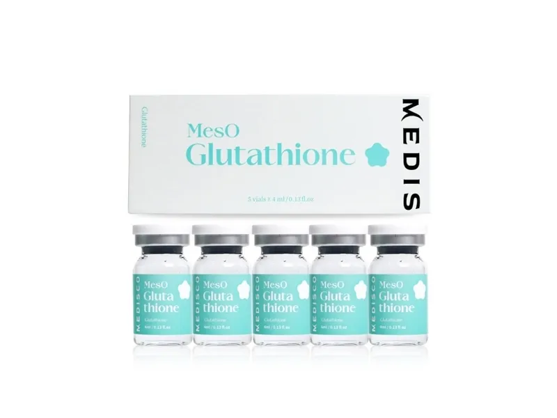 Medisco Medisco Meso Glutathion til mikronåling og mesoterapi-system, 5 x 4 ml