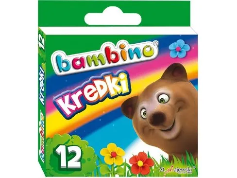 Bambino BAMBINO fargestifter, 12 farger, BAMBINO lisens