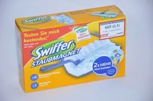 Swiffer støvmagnet 360° erstatningskluter - refillpakke støvmagnetteknologi, fleksible myke fibre - 1 stk (8001090380401)