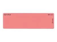 Seiko Instruments SLP-1PLB - Permanent klæbemiddel - topbelagt - pink - 28 x 89 mm 130 etikette(r) (1 rulle(r) x 130 adresseetiketter - for Smart Label Printer 440, 440 Office Administration Pack, 450, 620, 650, 650SE