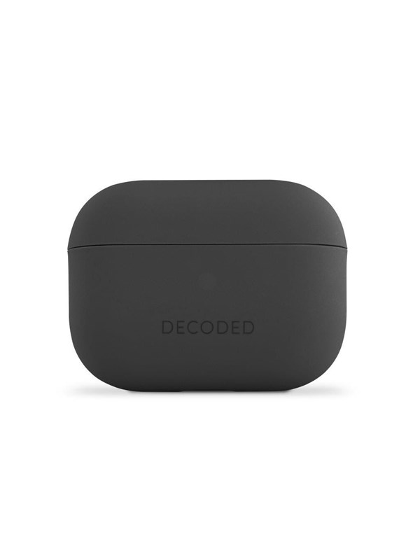 Decoded Silicone Aircase for Airpods Pro Gen 2 / Airpods Pro Gen 1 Charcoal