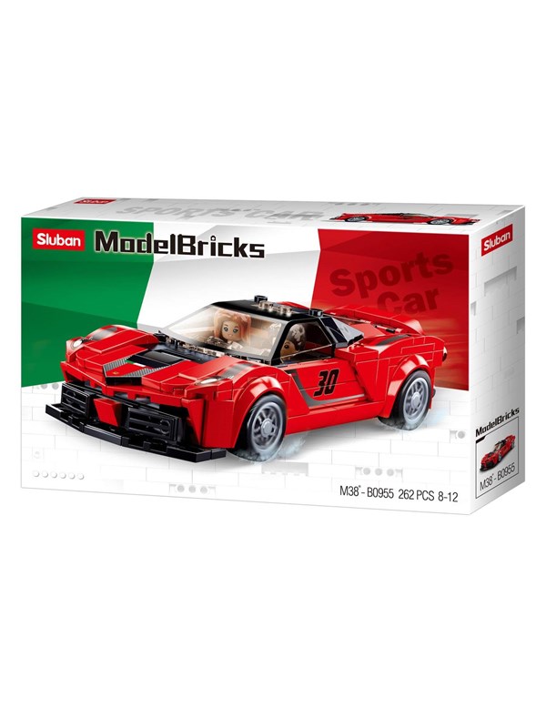 Sluban Italian Supercar Red