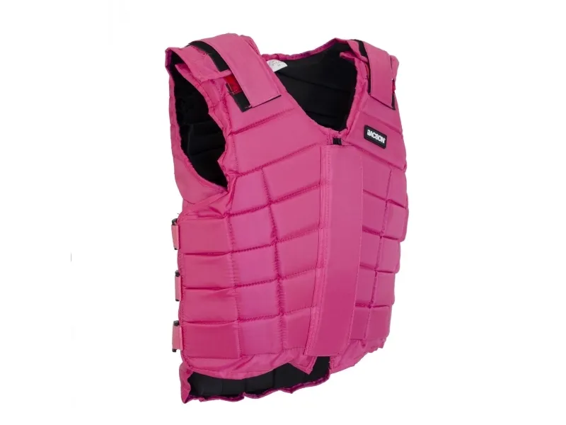 JACSON Sikkerhetsvest rosa Junior 12