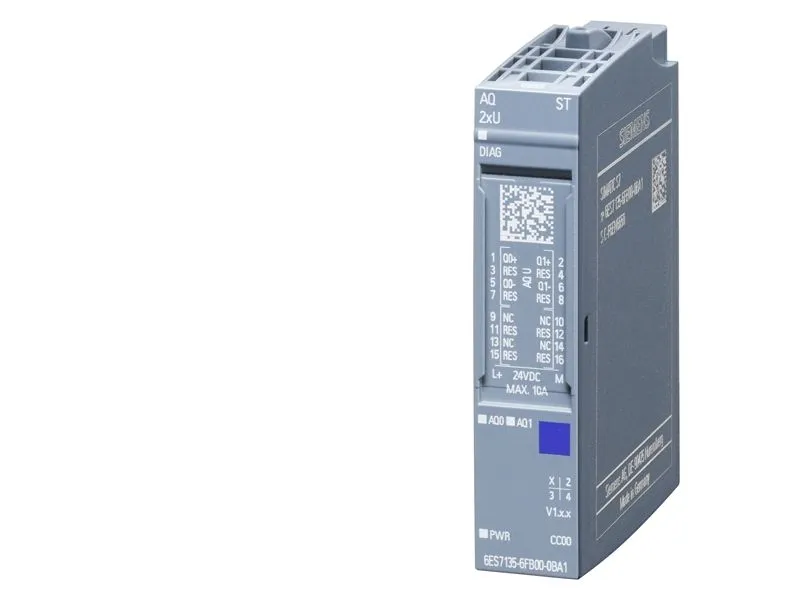 Siemens 6ES7135-6FB00-0BA1, Analog, Systemkraft, Flerfarget, 39 g, 65 mm, 23 mm