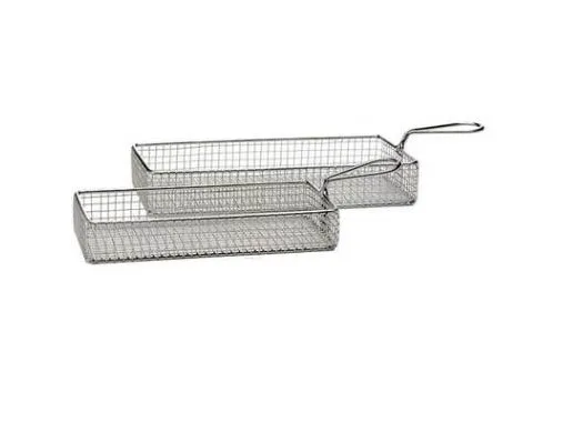 Serveringskurv Mini Friture 21.5x10.5x3.5 cm Rustfri stål,6 stk/pk