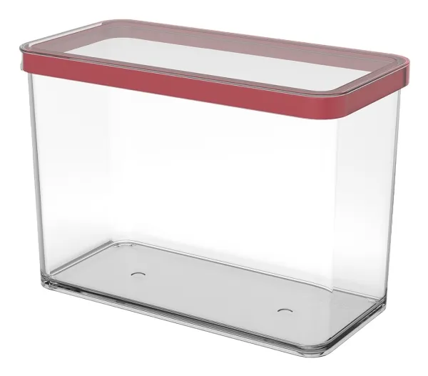Rotho Pojemnik LOFT 2,1 L, Beholder, Rektangulær, 2,1 l, Gjennomsiktig, Plast, -20 °C