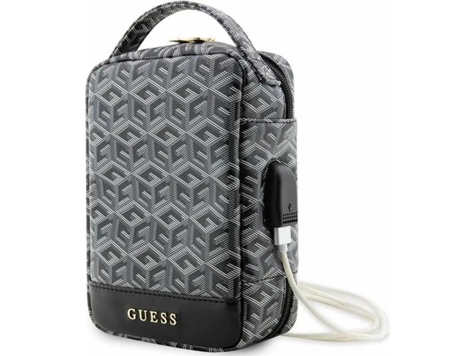 Guess bag GUHBHGCFSEK organizer svart/black (GCube Stripe)