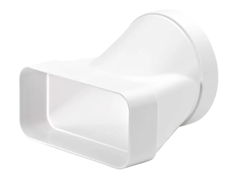 EICO - Duct pipe adapter - hvit