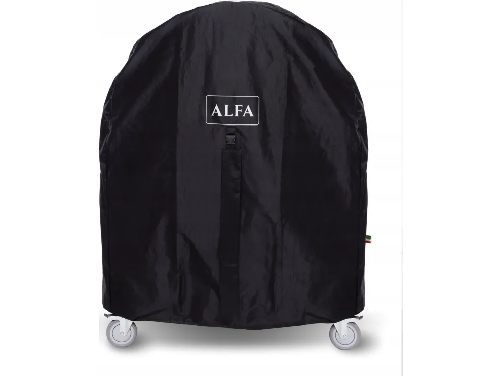 Alfa Forni Cover svart 4 pizzaer + bunn (klassisk)