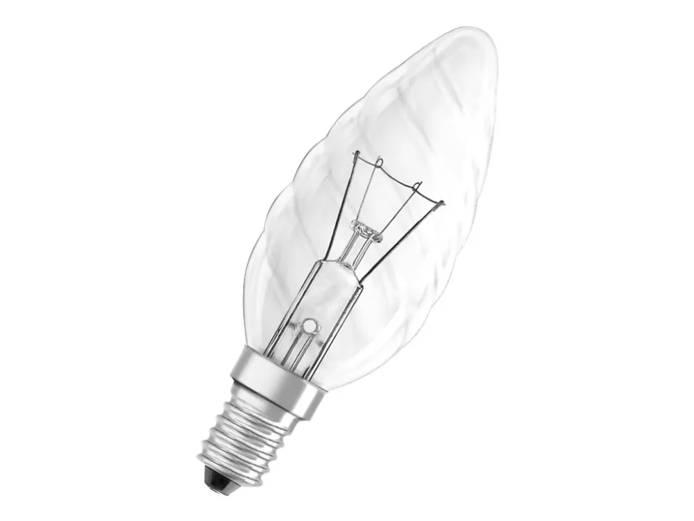 Osram Classic BW, minilys, 11 W, BW35, E14, 50 lm, 2000 t