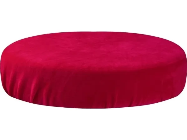 Trekk til krakk i velour fuksia