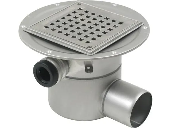 Blücher 75 mm afløbsskål t/smøremembran, m/studs, vandret, flex