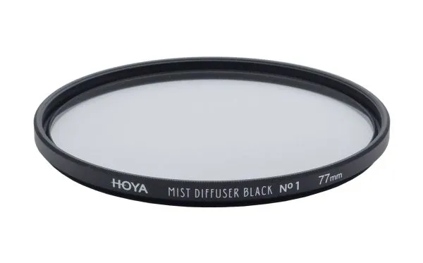 Hoya Mist Diffuser Black No1, 77 mm, Diffusjonskamerafilter, Ingen belegg, 1 stykker