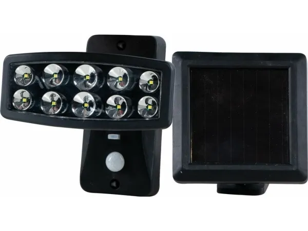 VOLTENO solcellelampe med bevegelsessensor