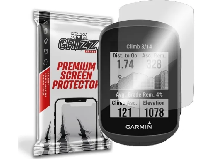 GrizzGlass matt beskyttelsesfolie for Garmin Enduro