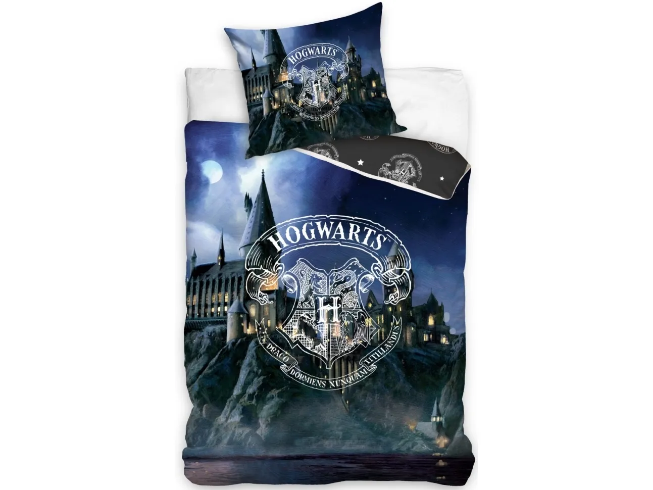 Harry Potter Hogwarts Sengetøj, 100 procent bomuld