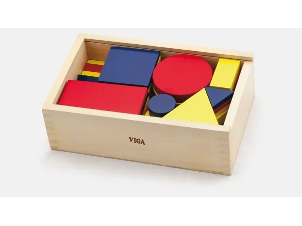 Viga Logic blokker - geometriske figurer