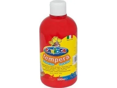 Carioca temperamaling 500 ml rød 170-2359
