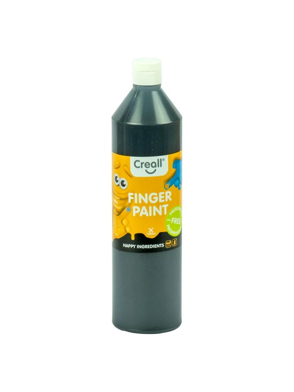 Creall Finger Paint Preservative Free Black 750ml